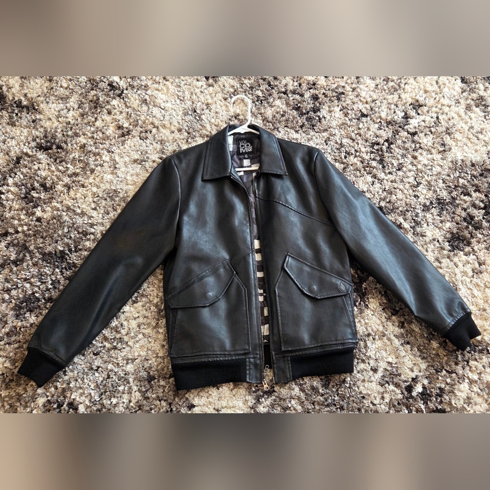 Volcom Leather Jacket - Picture 3 of 3